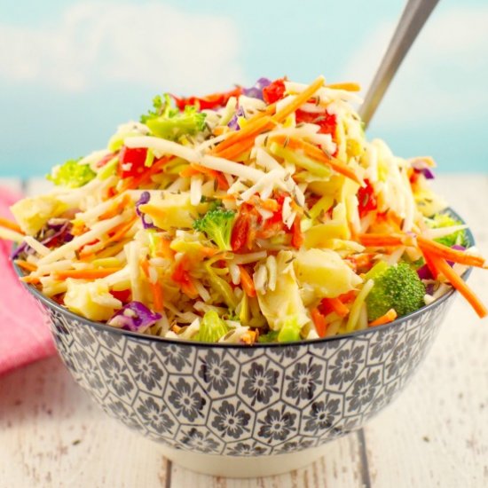 Artichoke & Red Pepper Coleslaw