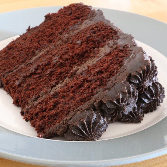 Chocolate Cake with Dark Chocolate