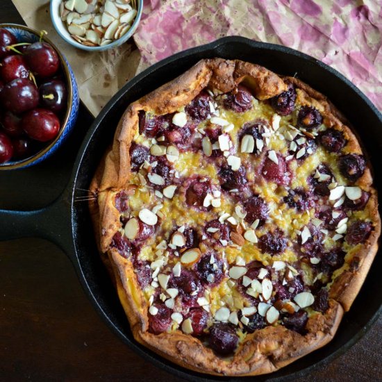 Cherry Almond Clafoutis