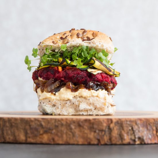 Awesome Beet Burgers