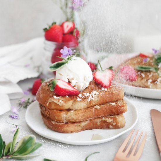 Strawberries & Cream French Toast