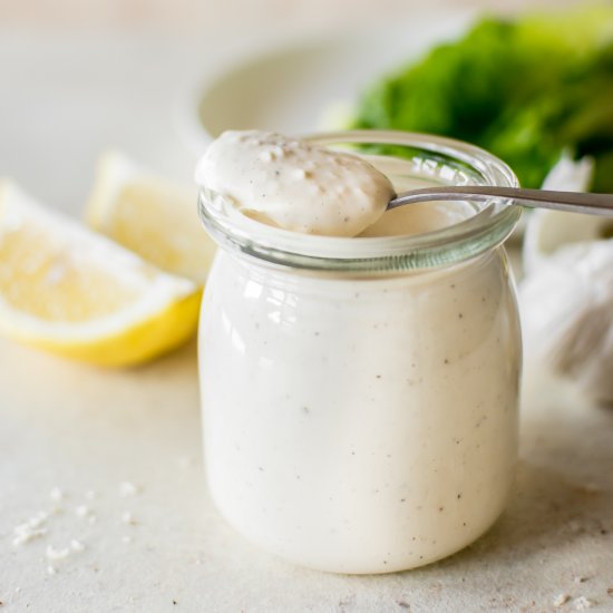 Easy Caesar Salad Dressing