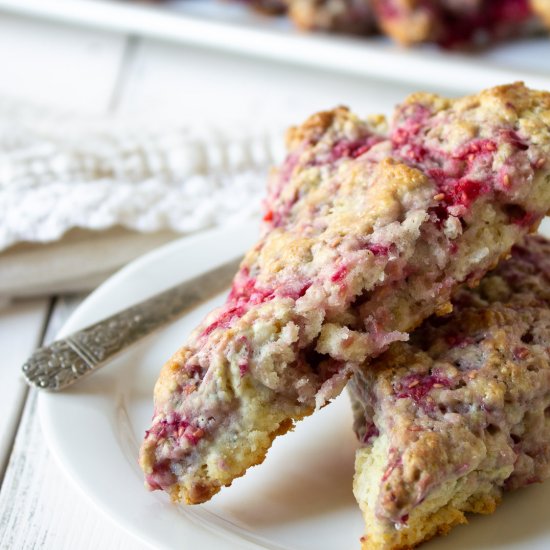 Raspberry Scones