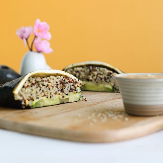 Quinoa Onigirazu with Avocado