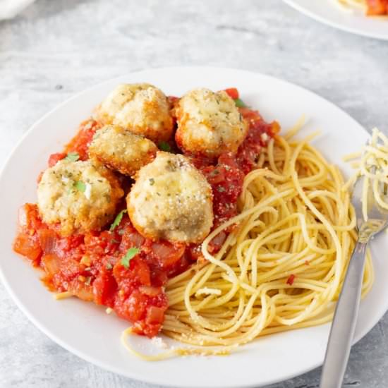 Chicken Parmesan Meatballs