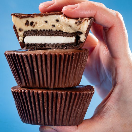 Peanut Butter Oreo Ice Cream cups