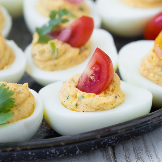 Southwest Deviled Eggs