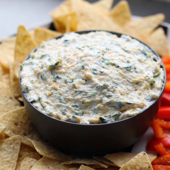 Skinny Spinach Dip