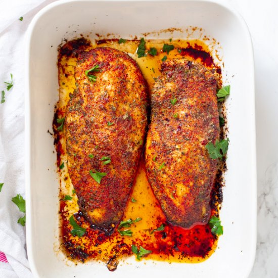 Perfect Oven Baked Chicken Breast