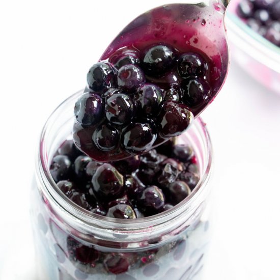 Fresh Blueberry Pie Filling