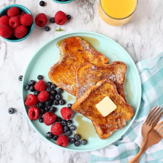 Eggless French Toast