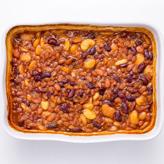 Lumberjack baked beans