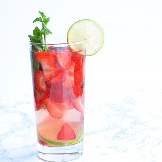 Strawberry Detox Water