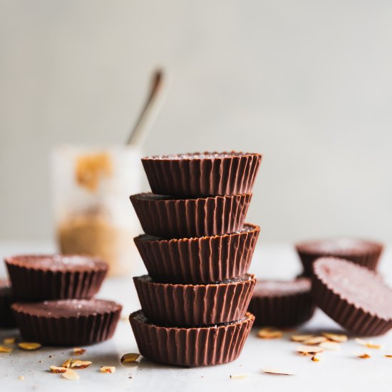 Crunchy Almond Butter Cups