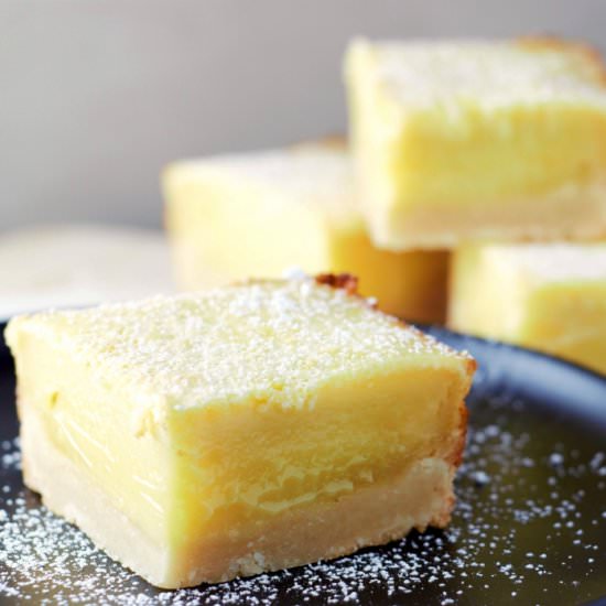 Mile High Easy Lemon Bars