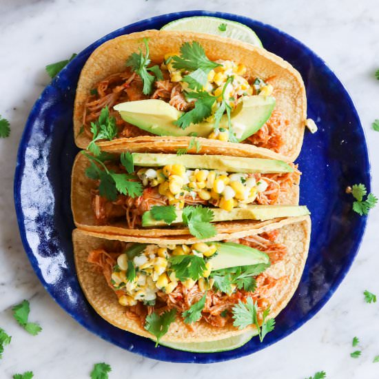 Harissa Chicken Tacos