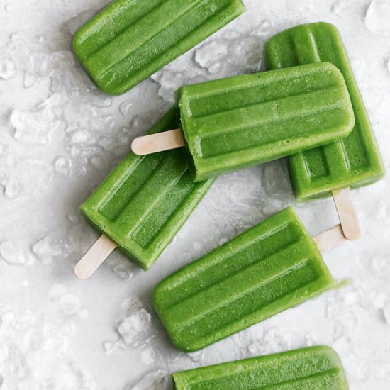 Green Smoothie Popsicles