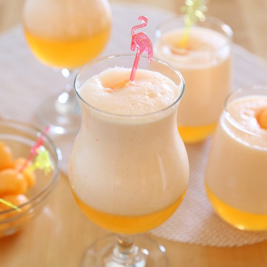 Cantaloupe Vodka Cocktail