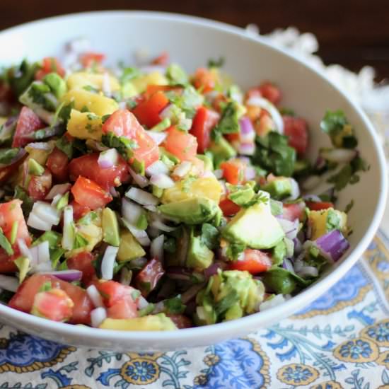 Pineapple Avocado Salsa