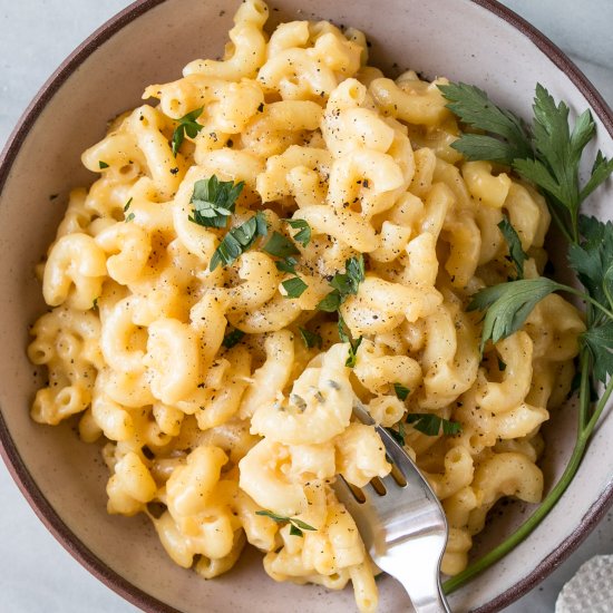 Instant Pot Lentils Mac and Cheese