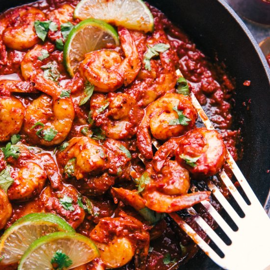 CILANTRO LIME SHRIMP IN ADOBO SAUCE