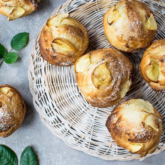 Vanilla Pear Muffins