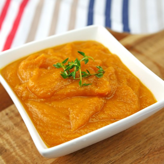 Slow Cooker Mashed Sweet Potato