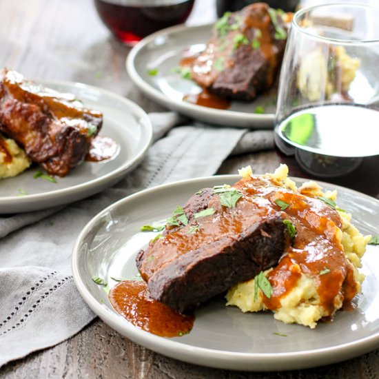 Cabernet Braised Short Ribs