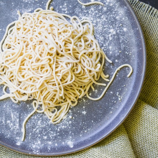 EASY CHINESE LYE NOODLES