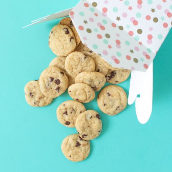 Mini Chocolate Chip Cookies