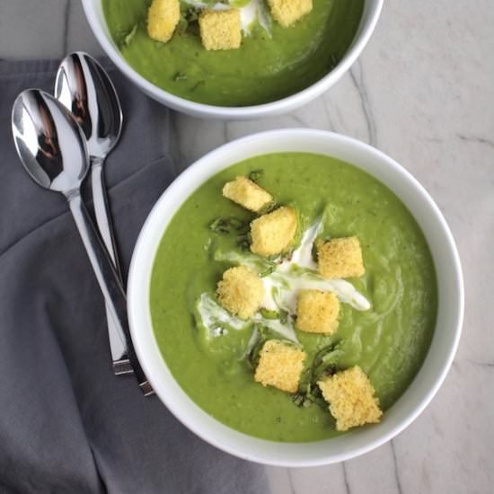 Zesty Pea Soup