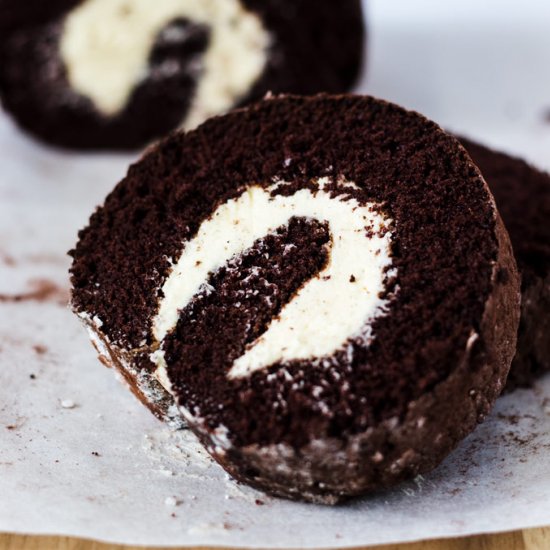 Chocolate Roll Cake