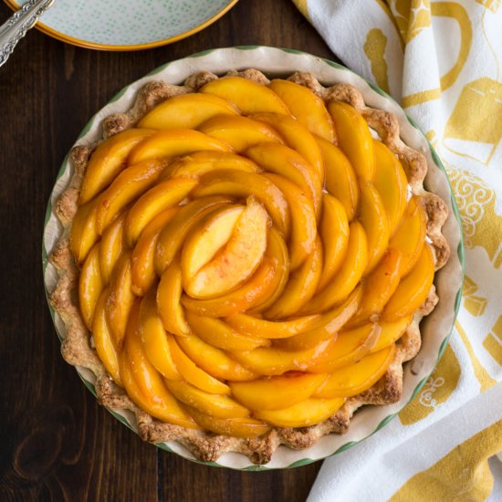 Peaches and Cream Pie