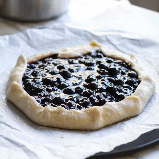 Blueberry Galette