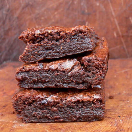 Glutenfree Vegan Fudge Brownies