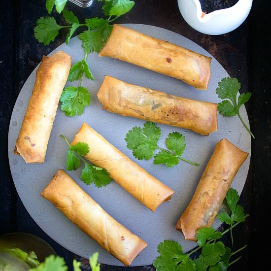 Chicken Spring Roll – Indian Style