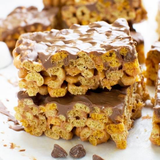 Peanut Butter Cheerio Bars