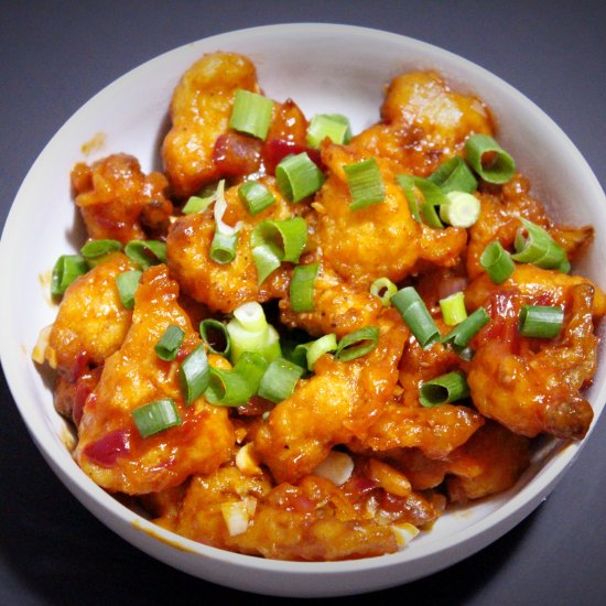 Cauliflower (Gobi) Manchurian