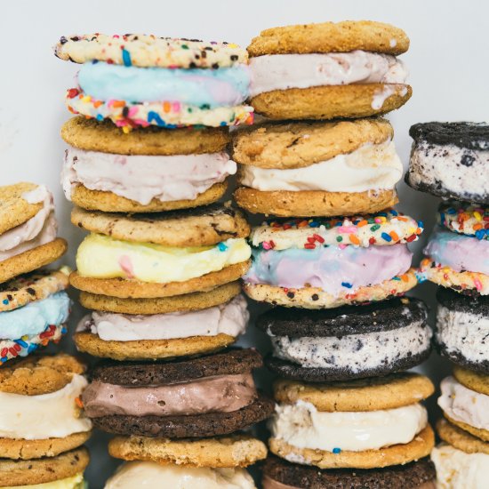 mix and match ice cream sandwiches