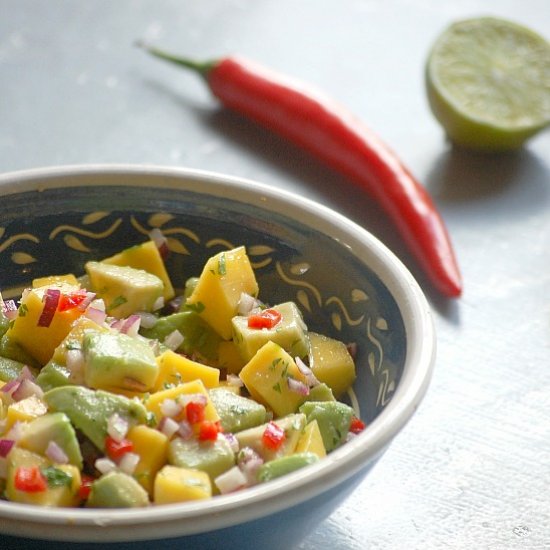 Mango Avocado Salsa