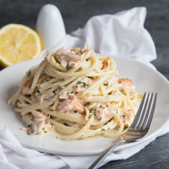 Creamy Salmon Pasta