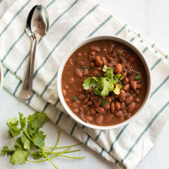 Instant Pot Charro Beans