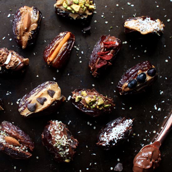 Stuffed Dates 13 Ways