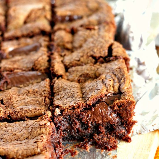 Dark Chocolate Orange Brownies