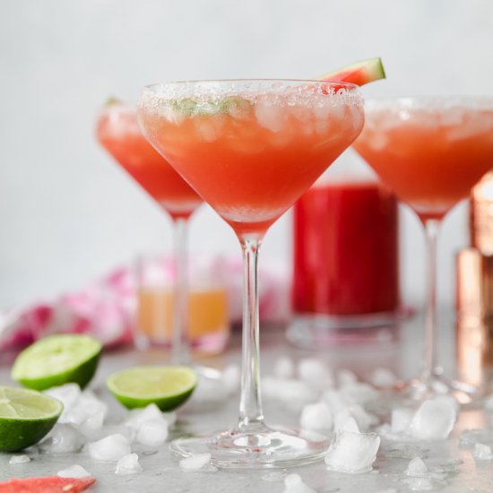 Watermelon Grapefruit Margaritas