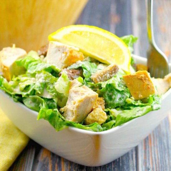 Grilled Chicken Caesar Salad