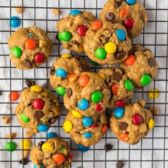 The Best Monster Cookies