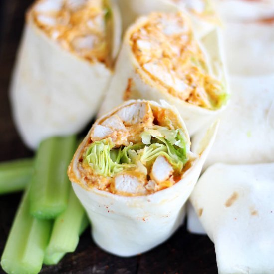 Nashville Hot Chicken Wraps