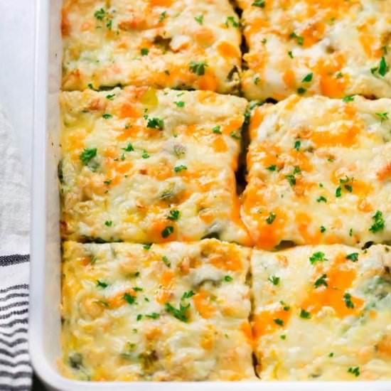 Make-Ahead Veggie Breakfast Casserole