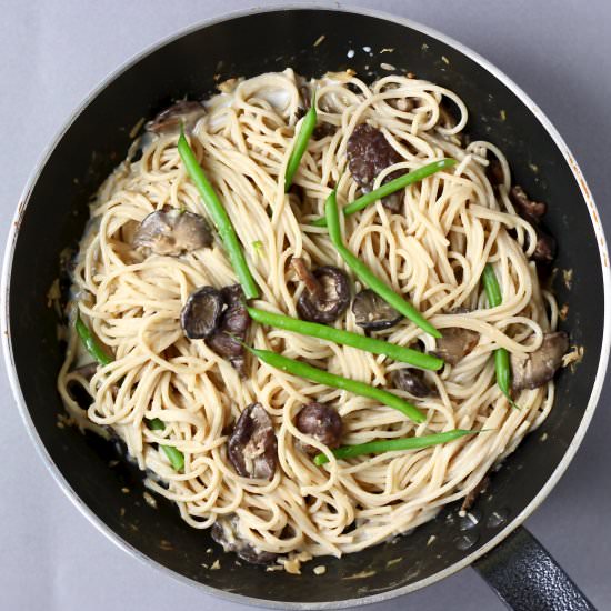 Creamy Vegan Miso Pasta Sauce